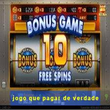 jogo que pagar de verdade