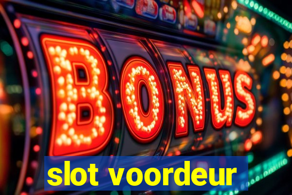 slot voordeur