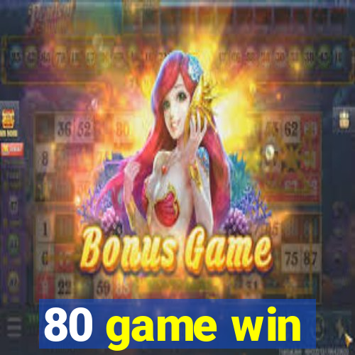 80 game win