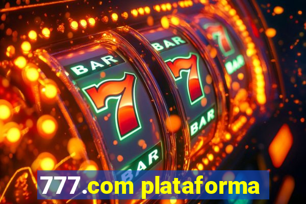 777.com plataforma