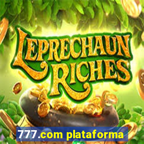 777.com plataforma