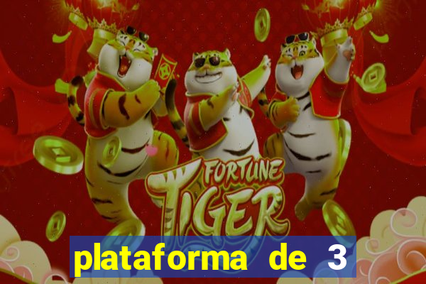 plataforma de 3 reais cassino