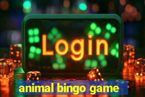 animal bingo game