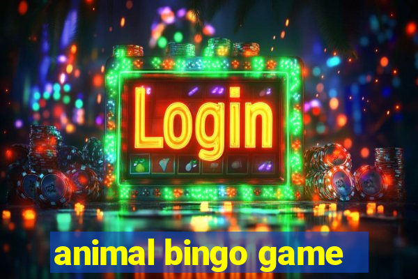 animal bingo game