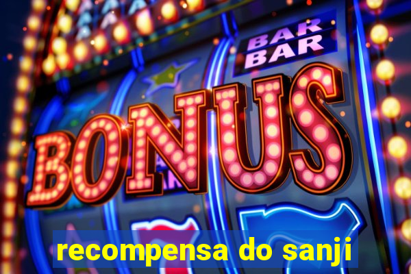 recompensa do sanji