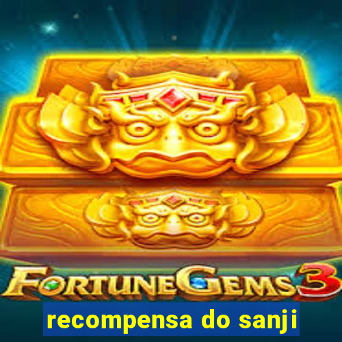 recompensa do sanji