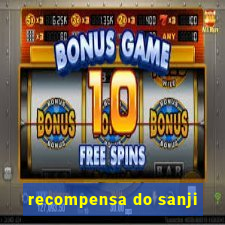 recompensa do sanji