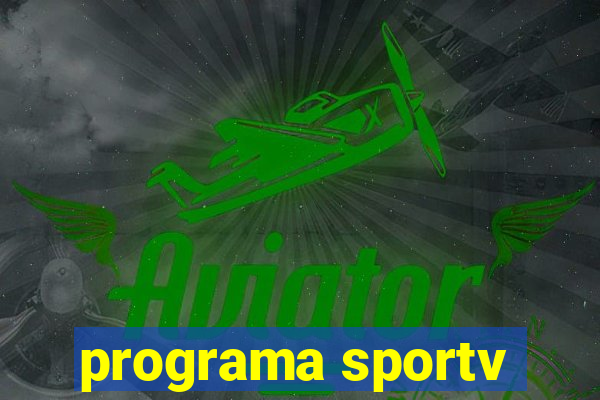 programa sportv