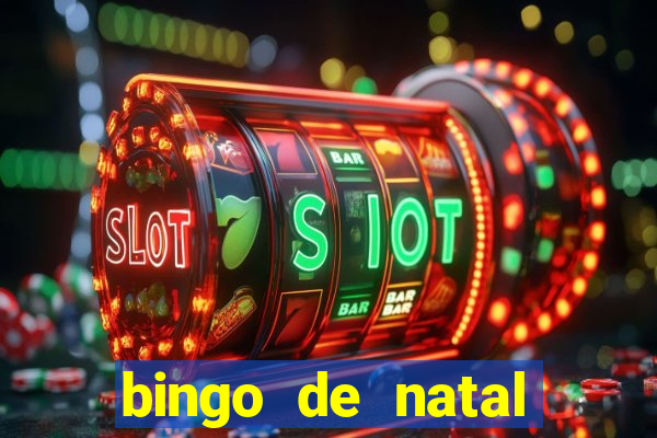 bingo de natal para imprimir gratis