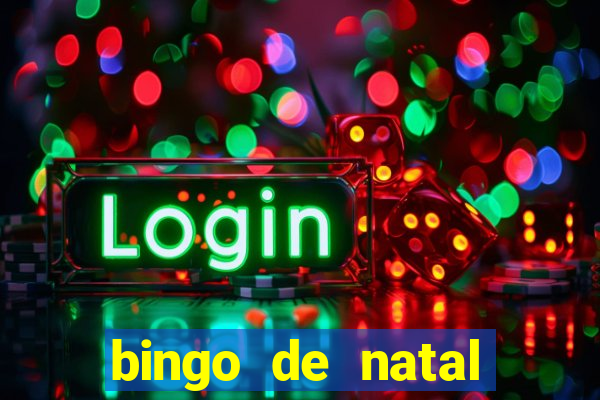 bingo de natal para imprimir gratis