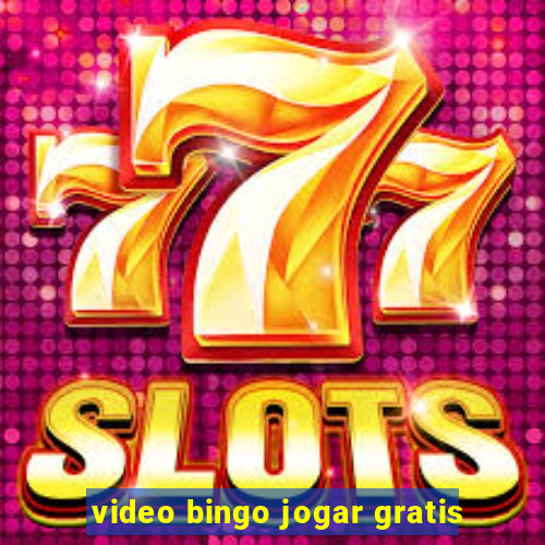 video bingo jogar gratis