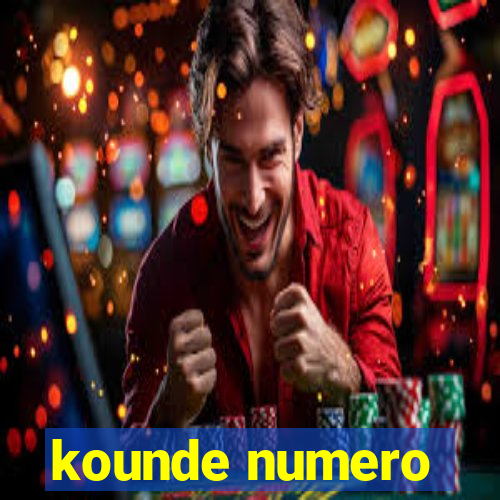 kounde numero