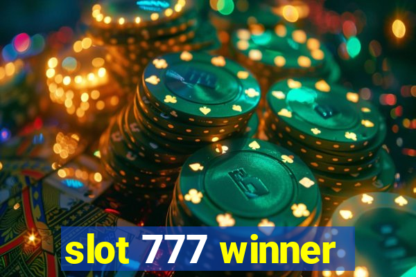 slot 777 winner