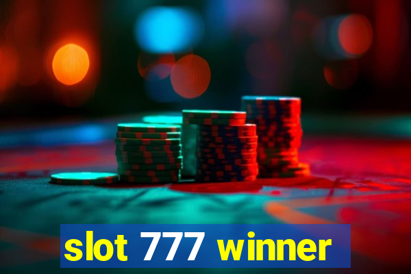 slot 777 winner