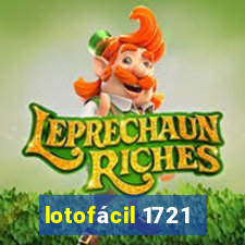 lotofácil 1721