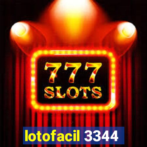 lotofacil 3344