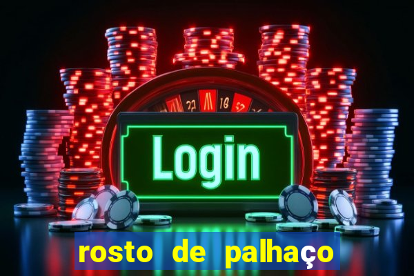 rosto de palhaço para imprimir