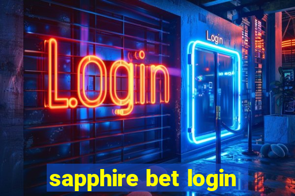 sapphire bet login