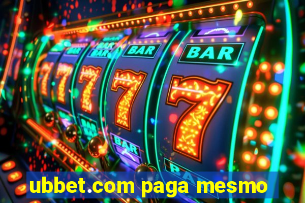 ubbet.com paga mesmo