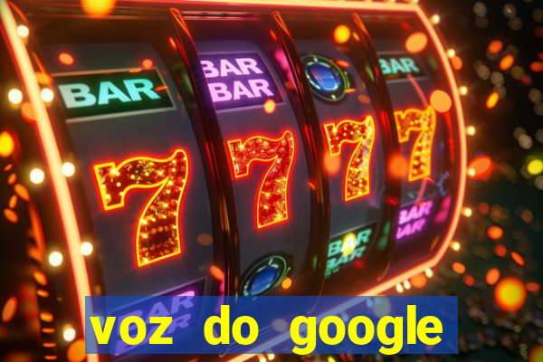 voz do google tradutor homem