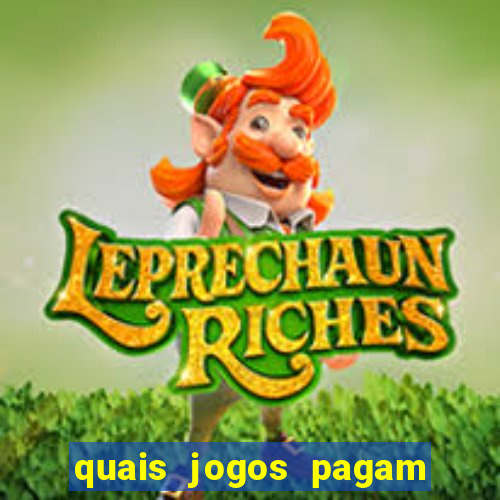 quais jogos pagam de verdade no pix