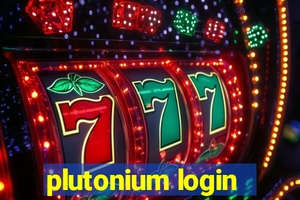 plutonium login