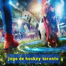 jogo de hockey toronto