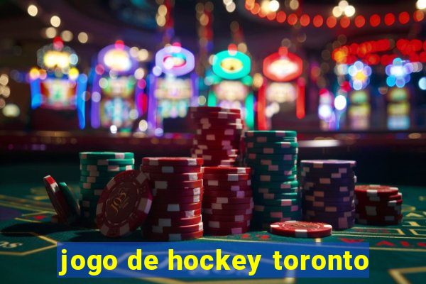 jogo de hockey toronto