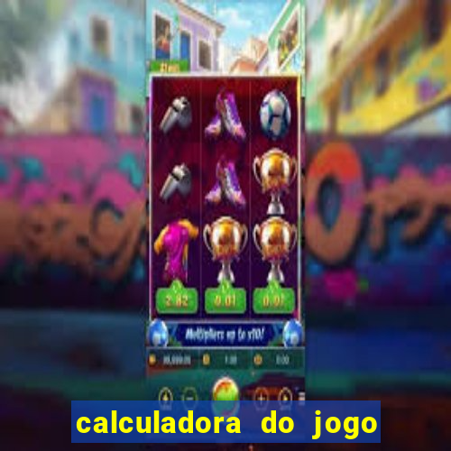 calculadora do jogo do bicho