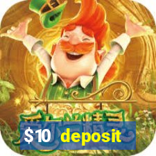 $10 deposit australian casino