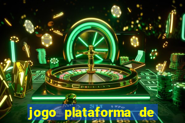 jogo plataforma de 3 reais