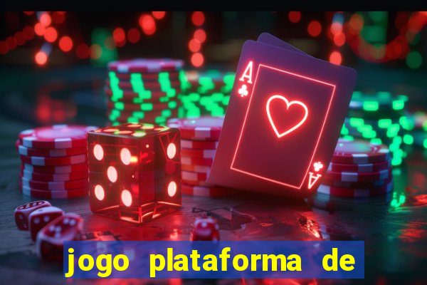 jogo plataforma de 3 reais