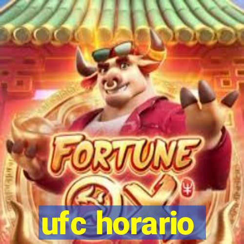 ufc horario