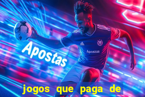 jogos que paga de verdade no pix