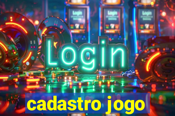 cadastro jogo