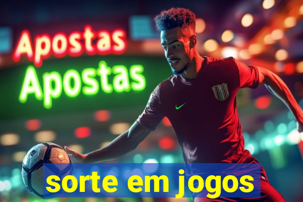 sorte em jogos