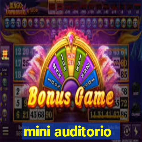 mini auditorio