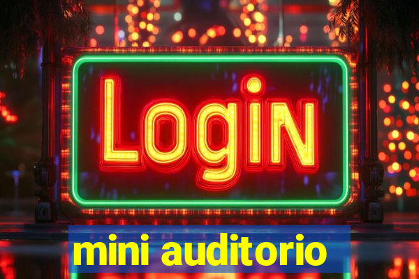 mini auditorio