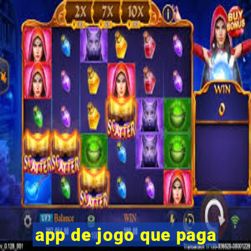 app de jogo que paga