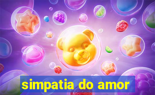 simpatia do amor