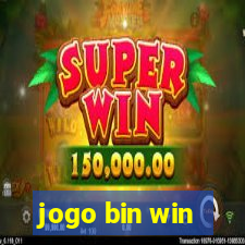 jogo bin win