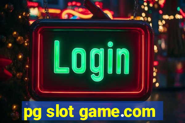 pg slot game.com