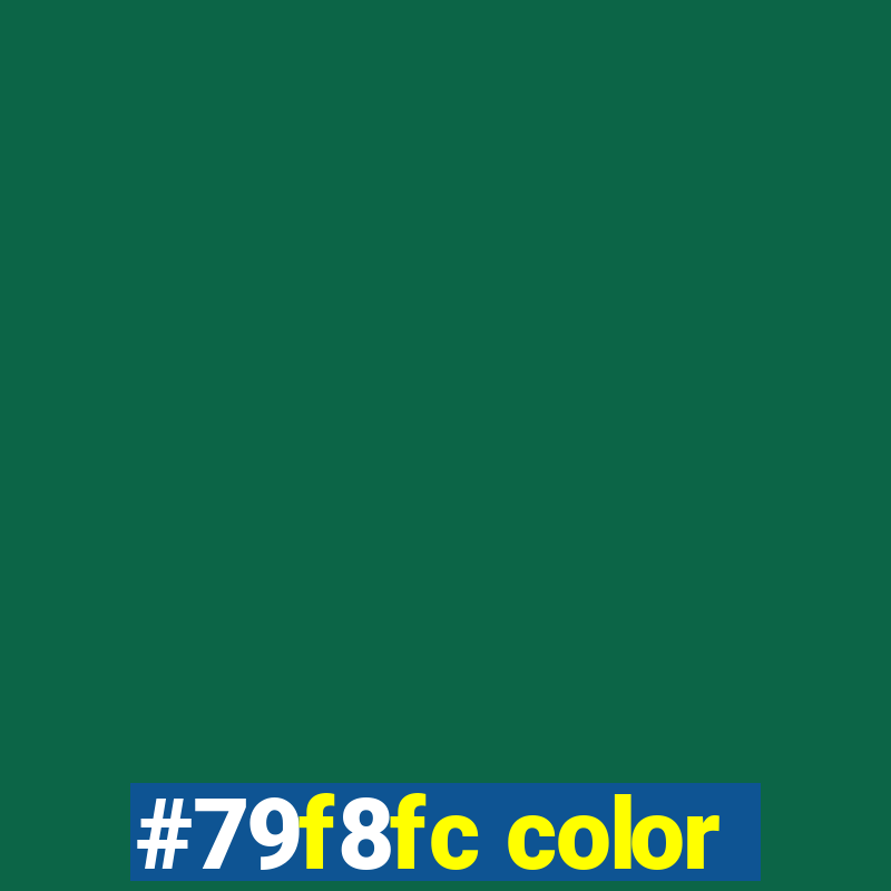 #79f8fc color