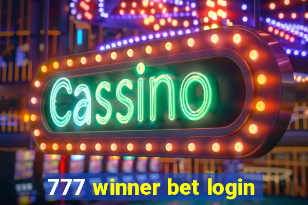 777 winner bet login