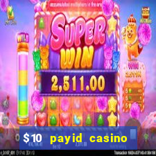 $10 payid casino no deposit bonus australia