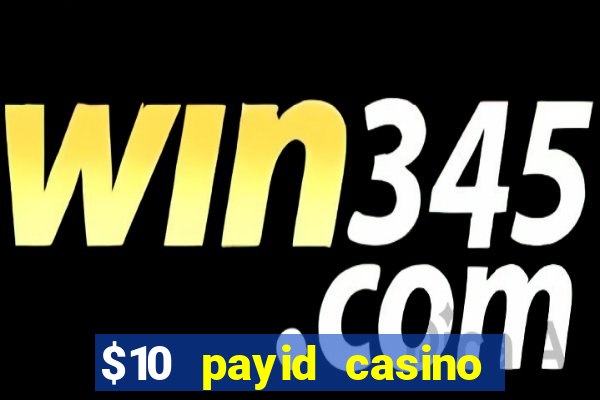 $10 payid casino no deposit bonus australia