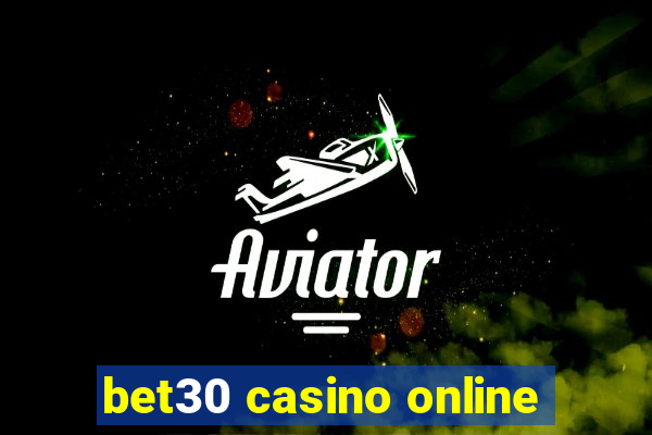 bet30 casino online