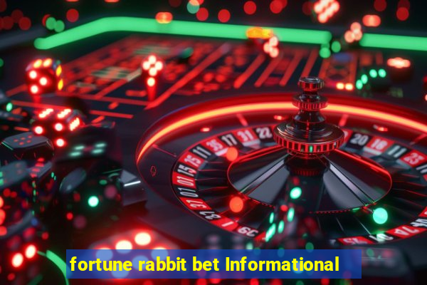 fortune rabbit bet Informational