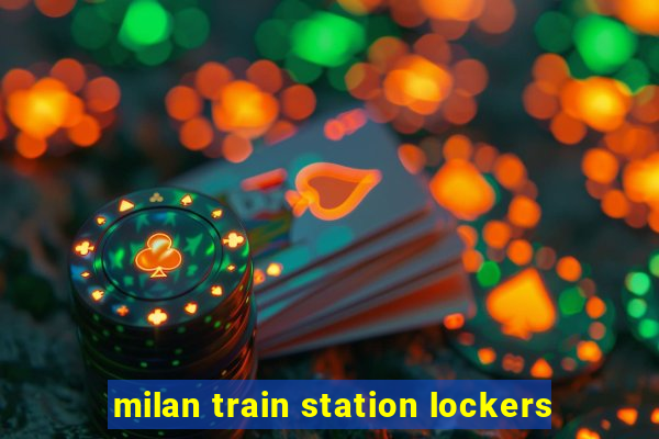 milan train station lockers