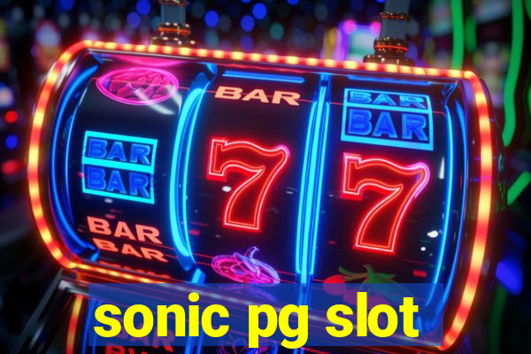 sonic pg slot